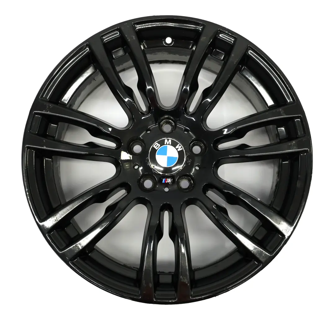 BMW F30 F31 F32 Jante alliage noire 19" 8J ET:36 M Star Spoke 403 - SKU 7845882-3 - Numéro de pièce 7845882