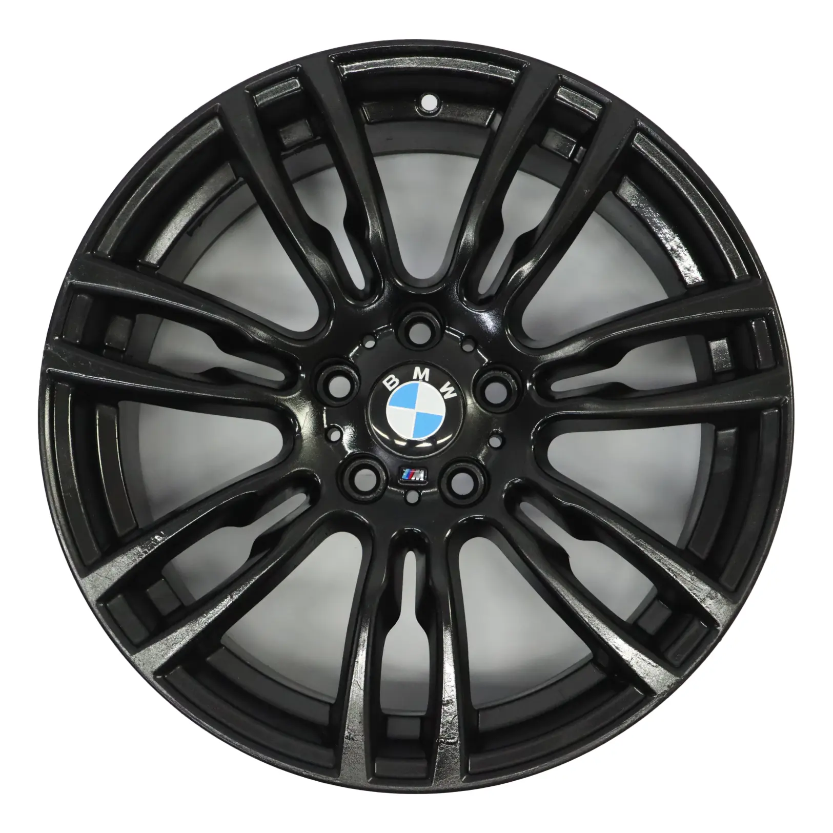 BMW F30 F32 Cerchio posteriore lega nera 19" ET:47 8,5J M Star Spoke 403 7845883