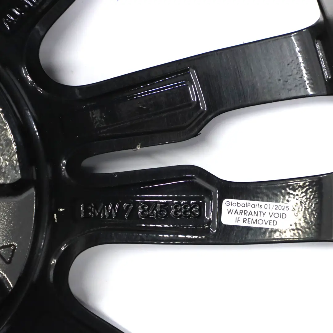 Rim BMW F30 F32 Rear Black Alloy 19" ET:47 8,5J M Star Spoke 403 to Wheel with Part number 7845883 Wheel Rim BMW F30 F32 Rear Black Alloy 19" ET:47 8,5J M Star Spoke 403 - SKU 7845883-3 - Part number 7845883