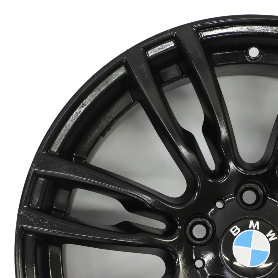  Llanta aleación negra trasera BMW F30 19" ET:47 8,5J M Star Spoke 403 - SKU 7845883-3 - Número de pieza 7845883