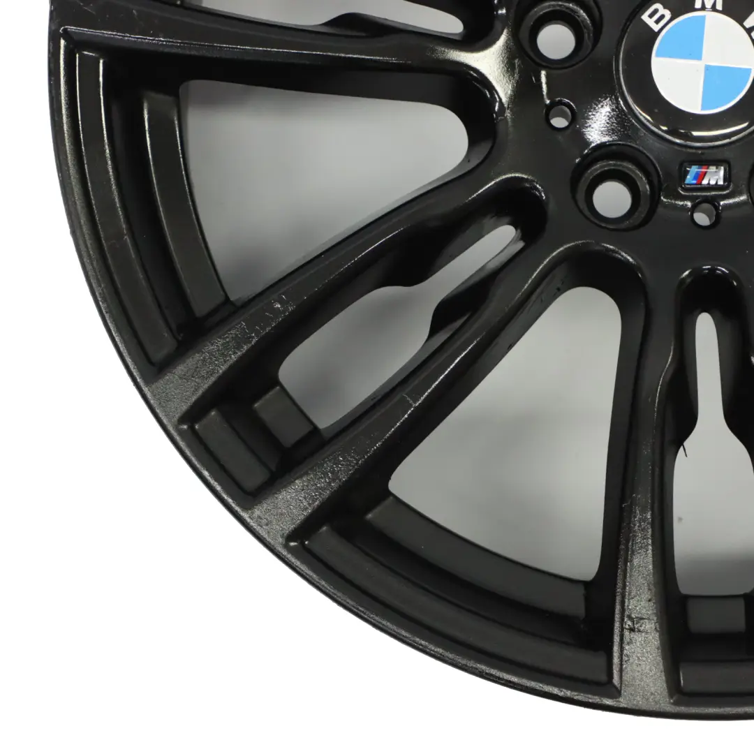 Rim BMW F30 F32 Rear Black Alloy 19" ET:47 8,5J M Star Spoke 403 to Wheel with Part number 7845883 Wheel Rim BMW F30 F32 Rear Black Alloy 19" ET:47 8,5J M Star Spoke 403 - SKU 7845883-3 - Part number 7845883