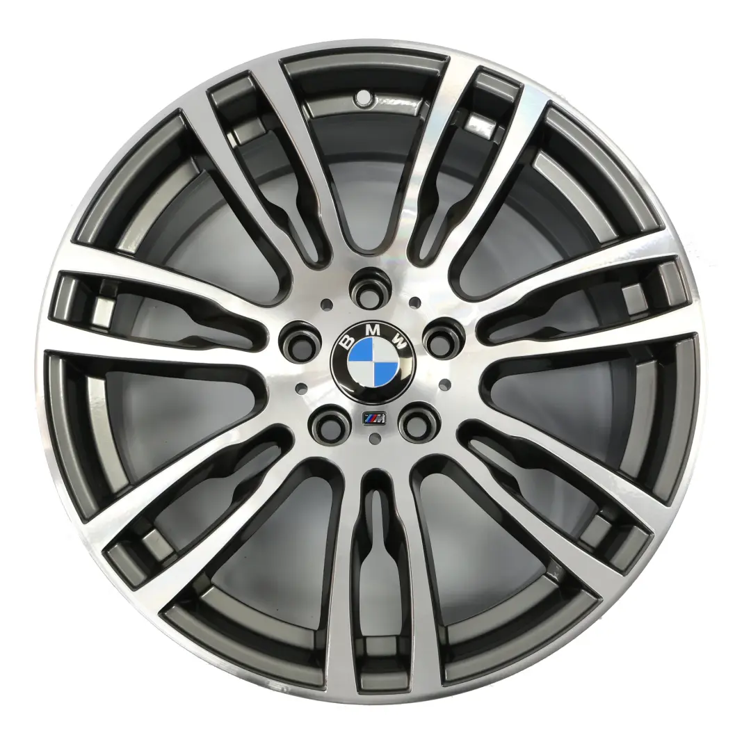 BMW F30 F31 F32 F33 Ferricgrey Rear Alloy Wheel Rim 19" 8,5J ET:47 M Styling 403 - SKU 7845883 - Part number 7845883