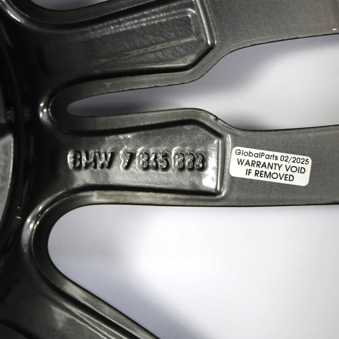 BMW F30 F31 Ferricgrey Hinten Alufelge 19" 8,5J ET:47 M Sternspeiche 403 - SKU 7845883 - Teilenummer 7845883