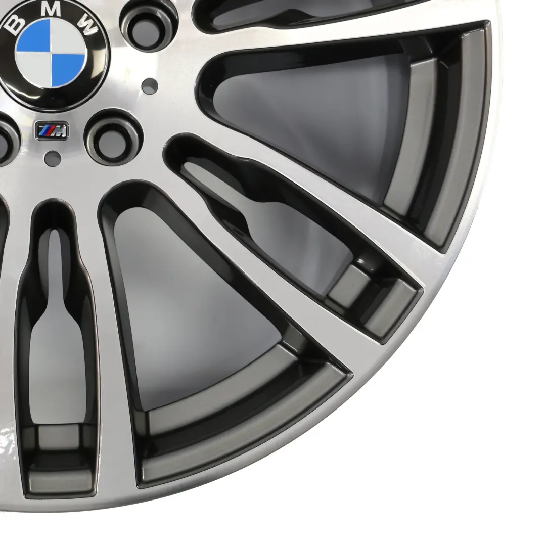 Tylna Felga Aluminiowa Ferricgrey 19" 8,5J ET:47 M Styling 403 do BMW F30 F31 o numerze 7845883 BMW F30 F31 Tylna Felga Aluminiowa Ferricgrey 19" 8,5J ET:47 M Styling 403 - SKU 7845883 - Numer Części 7845883