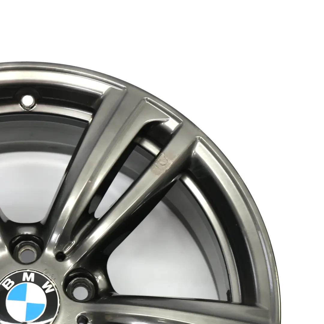 Ferricgrey Alloy Wheel Rim 19" M Double Spoke 442 8J ET:36 to BMW F30 F32 with Part number 7846780 BMW F30 F32 Ferricgrey Alloy Wheel Rim 19" M Double Spoke 442 8J ET:36 - SKU 7846780-6 - Part number 7846780