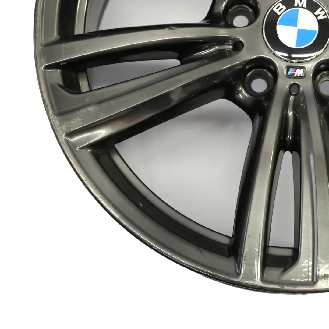 Ferricgrey Alloy Wheel Rim 19" M Double Spoke 442 8J ET:36 to BMW F30 F32 with Part number 7846780 BMW F30 F32 Ferricgrey Alloy Wheel Rim 19" M Double Spoke 442 8J ET:36 - SKU 7846780-6 - Part number 7846780
