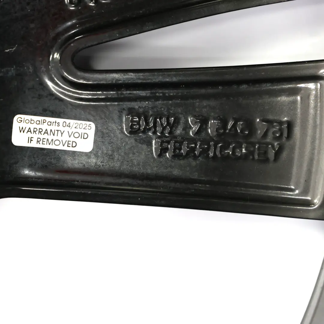 Ferricgrey Hinten Felge Alufelge 19" 8,5J ET:47 M Doppelspeiche 442 für BMW F30 F31 mit Teilenummer 7846781 BMW F30 F31 Ferricgrey Hinten Felge Alufelge 19" 8,5J ET:47 M Doppelspeiche 442 - SKU 7846781-8 - Teilenummer 7846781