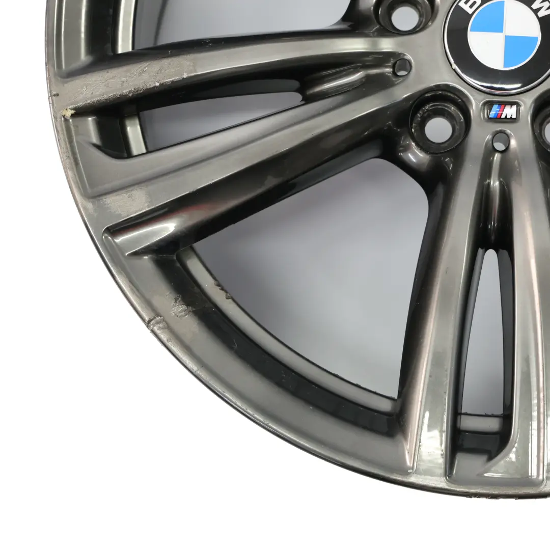 BMW F30 F32 Cerchio Lega Posteriore Ferricgrey 19" 8,5J ET:47 M Doppie Razze 442 - SKU 7846781-8 - Numero di parte 7846781