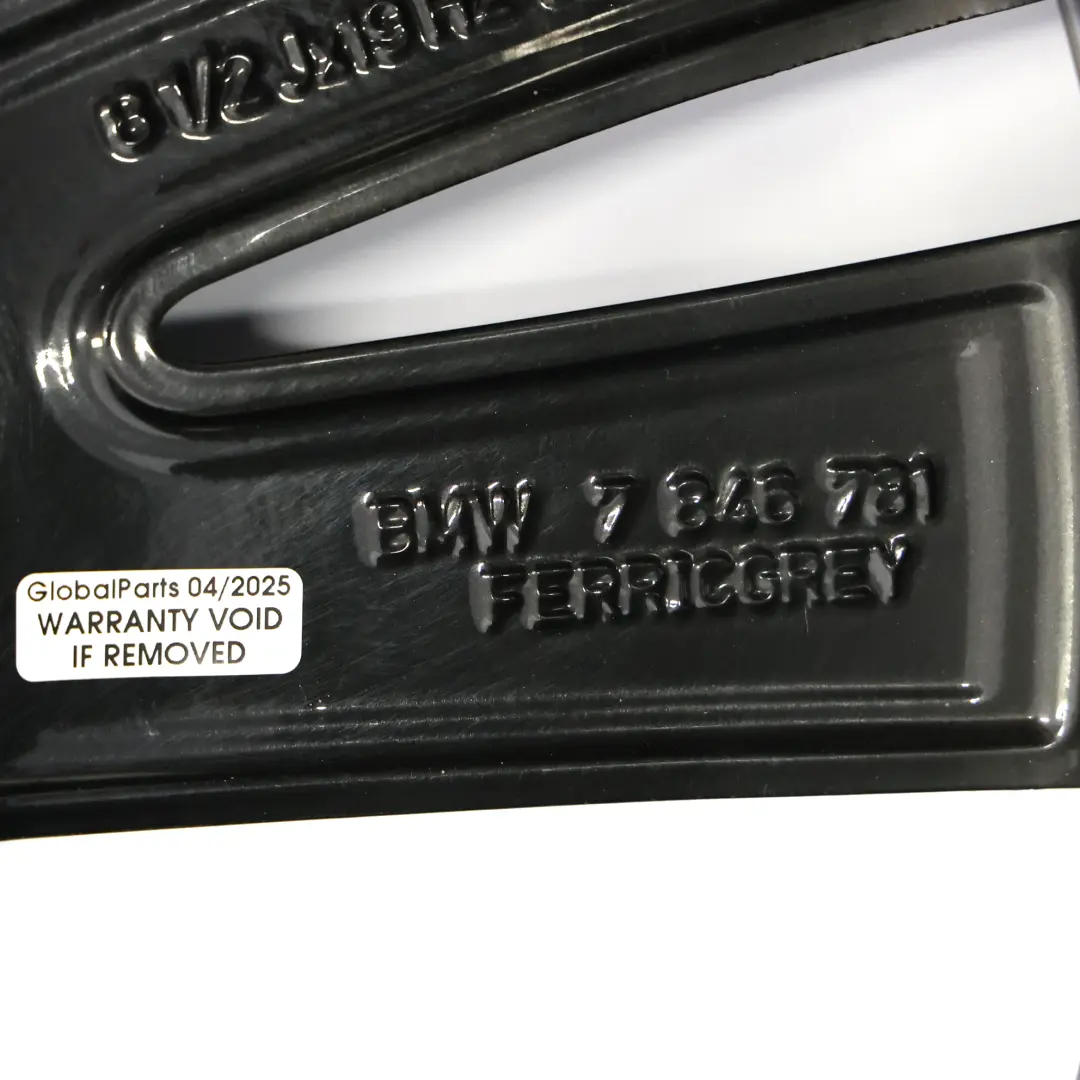 Ferricgrey Hinten Felge Alufelge 19" 8,5J ET:47 M Doppelspeiche 442 für BMW F30 F31 mit Teilenummer 7846781 BMW F30 F31 Ferricgrey Hinten Felge Alufelge 19" 8,5J ET:47 M Doppelspeiche 442 - SKU 7846781-9 - Teilenummer 7846781