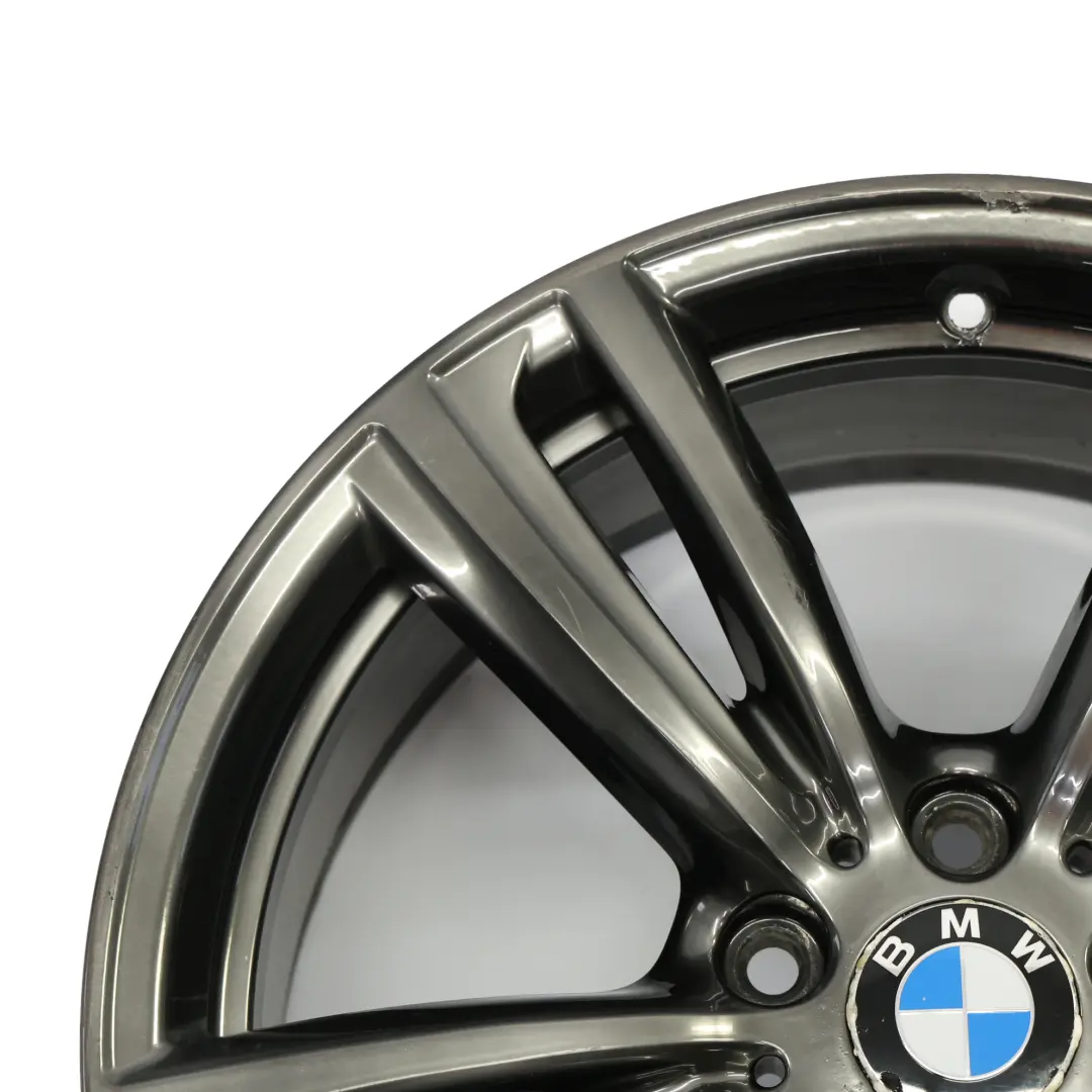 BMW F30 F32 Ferricgrey Llanta Aleación Trasera 19" 8,5J ET:47 M Doble Radio 442 - SKU 7846781-9 - Número de pieza 7846781