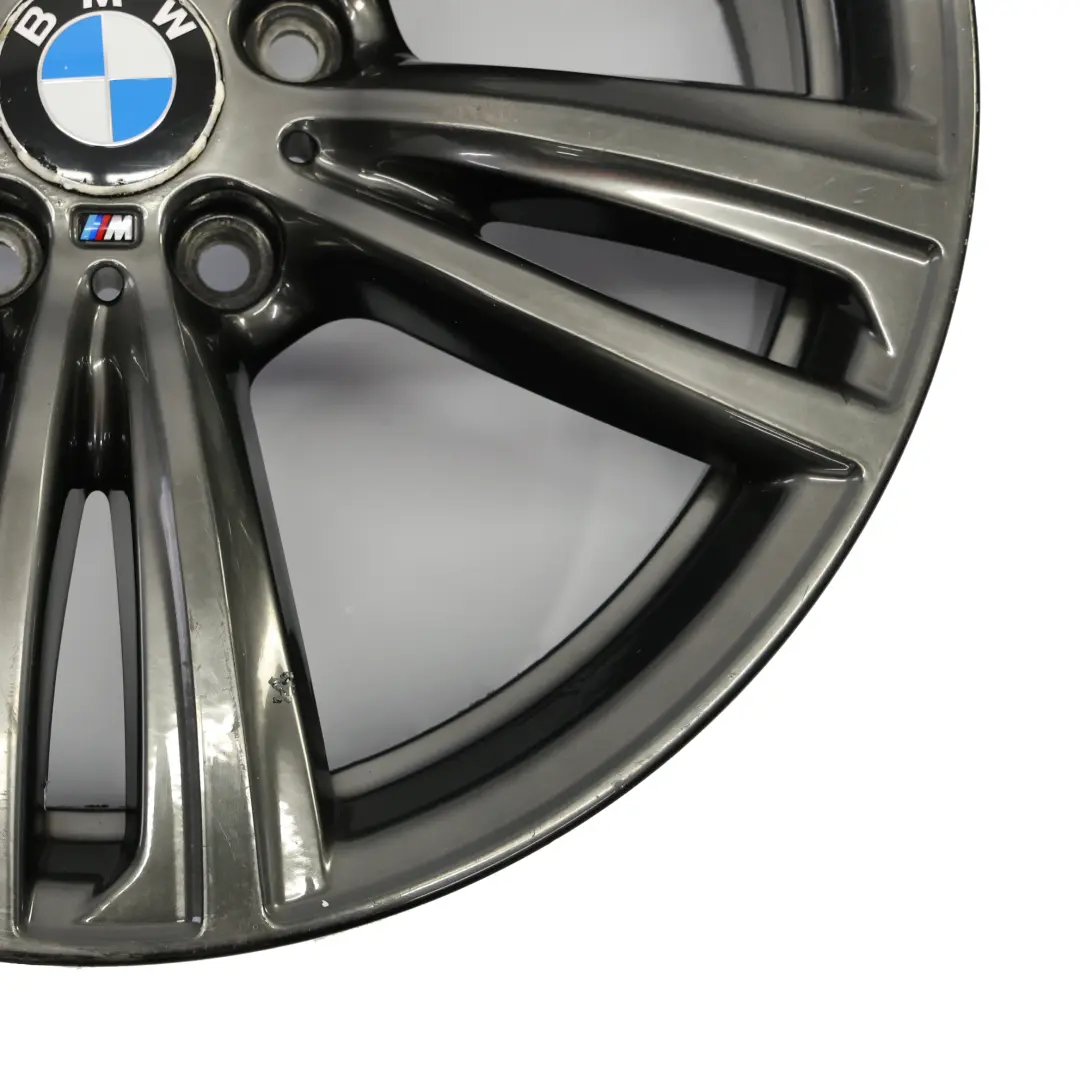 Ferricgrey Rear Alloy Wheel Rim 19" 8,5J ET:47 M Double Spoke 442 to BMW F30 F32 with Part number 7846781 BMW F30 F32 Ferricgrey Rear Alloy Wheel Rim 19" 8,5J ET:47 M Double Spoke 442 - SKU 7846781-9 - Part number 7846781