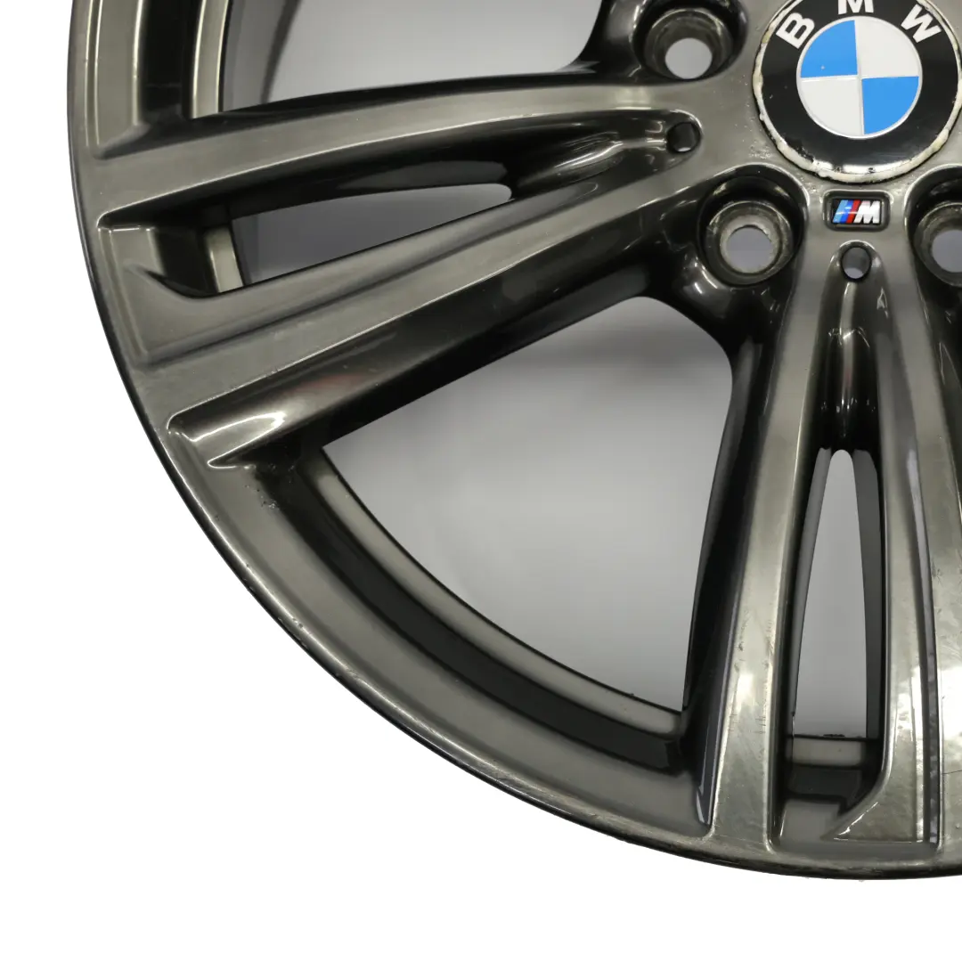 Ferricgrey Hinten Felge Alufelge 19" 8,5J ET:47 M Doppelspeiche 442 für BMW F30 F31 mit Teilenummer 7846781 BMW F30 F31 Ferricgrey Hinten Felge Alufelge 19" 8,5J ET:47 M Doppelspeiche 442 - SKU 7846781-9 - Teilenummer 7846781