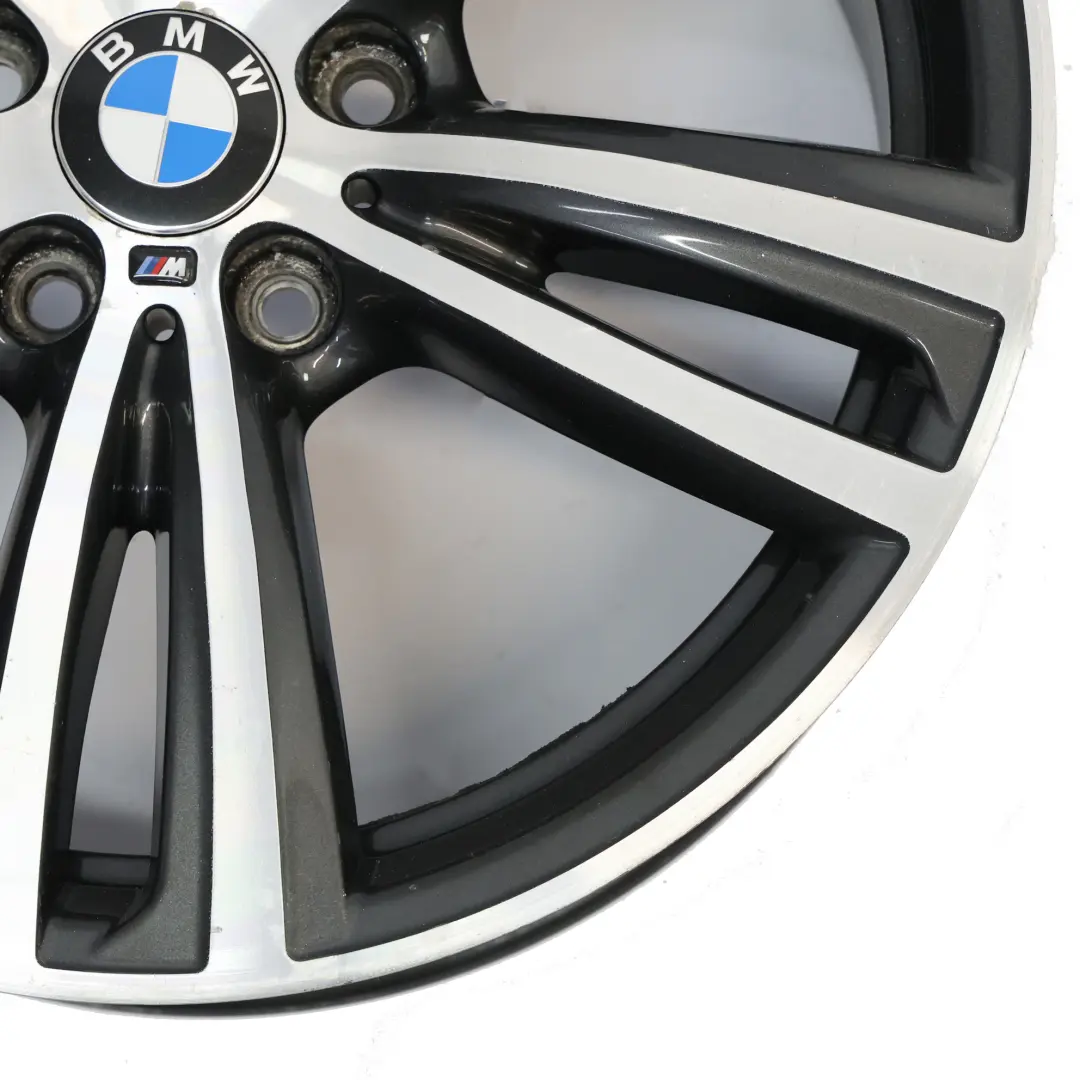 BMW F30 F32 Cerchio Lega Posteriore Ferricgrey 19" 8,5J ET:47 M Doppie Razze 442 - SKU 7846781 - Numero di parte 7846781