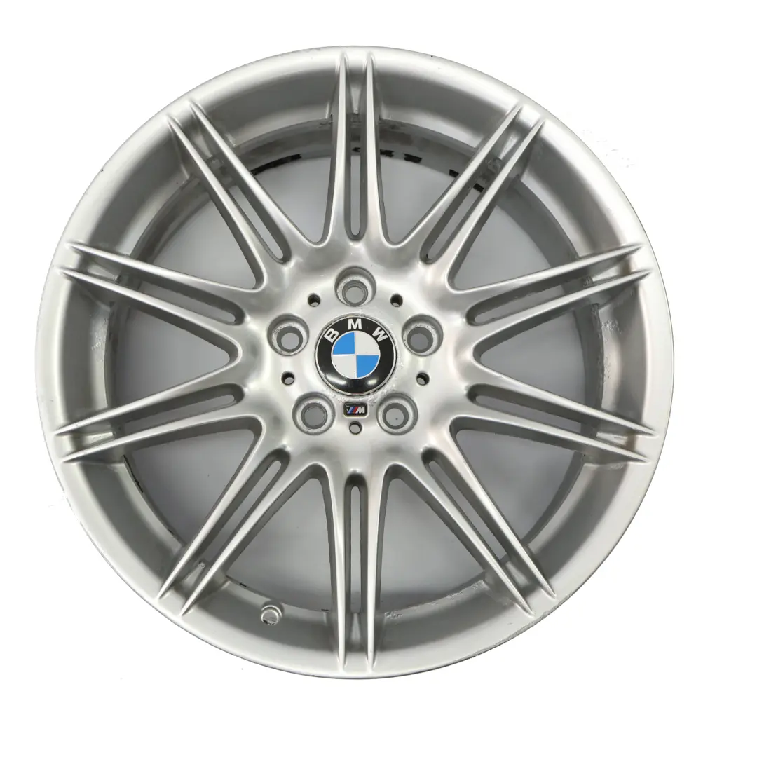 Silberne Alufelge 19" M Doppelspeiche 225 ET:30 8J für BMW X1 E84 mit Teilenummer 7847083 BMW X1 E84 Silberne Alufelge 19" M Doppelspeiche 225 ET:30 8J - SKU 7847083-2 - Teilenummer 7847083