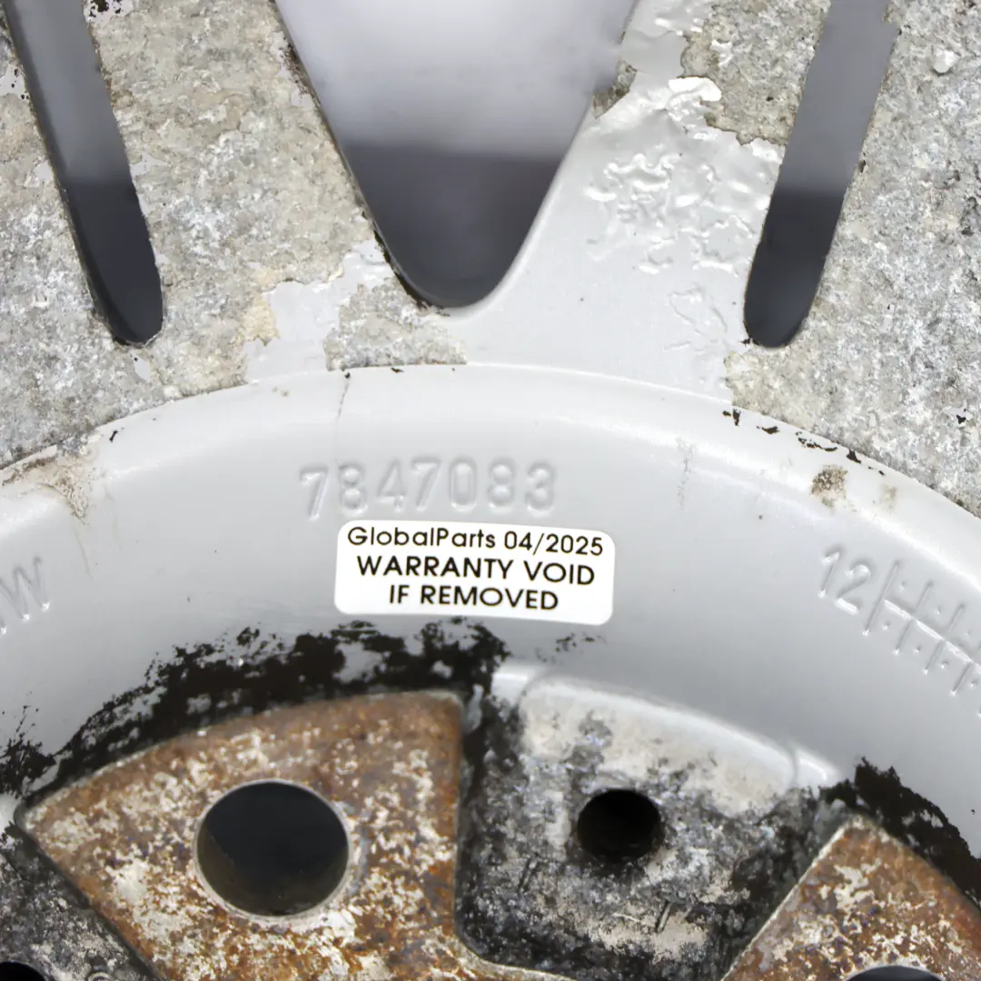 Alloy Rim 19" M Double Spoke 225 ET:30 8J to BMW X1 E84 Silver Wheel with Part number 7847083 BMW X1 E84 Silver Wheel Alloy Rim 19" M Double Spoke 225 ET:30 8J - SKU 7847083-3 - Part number 7847083