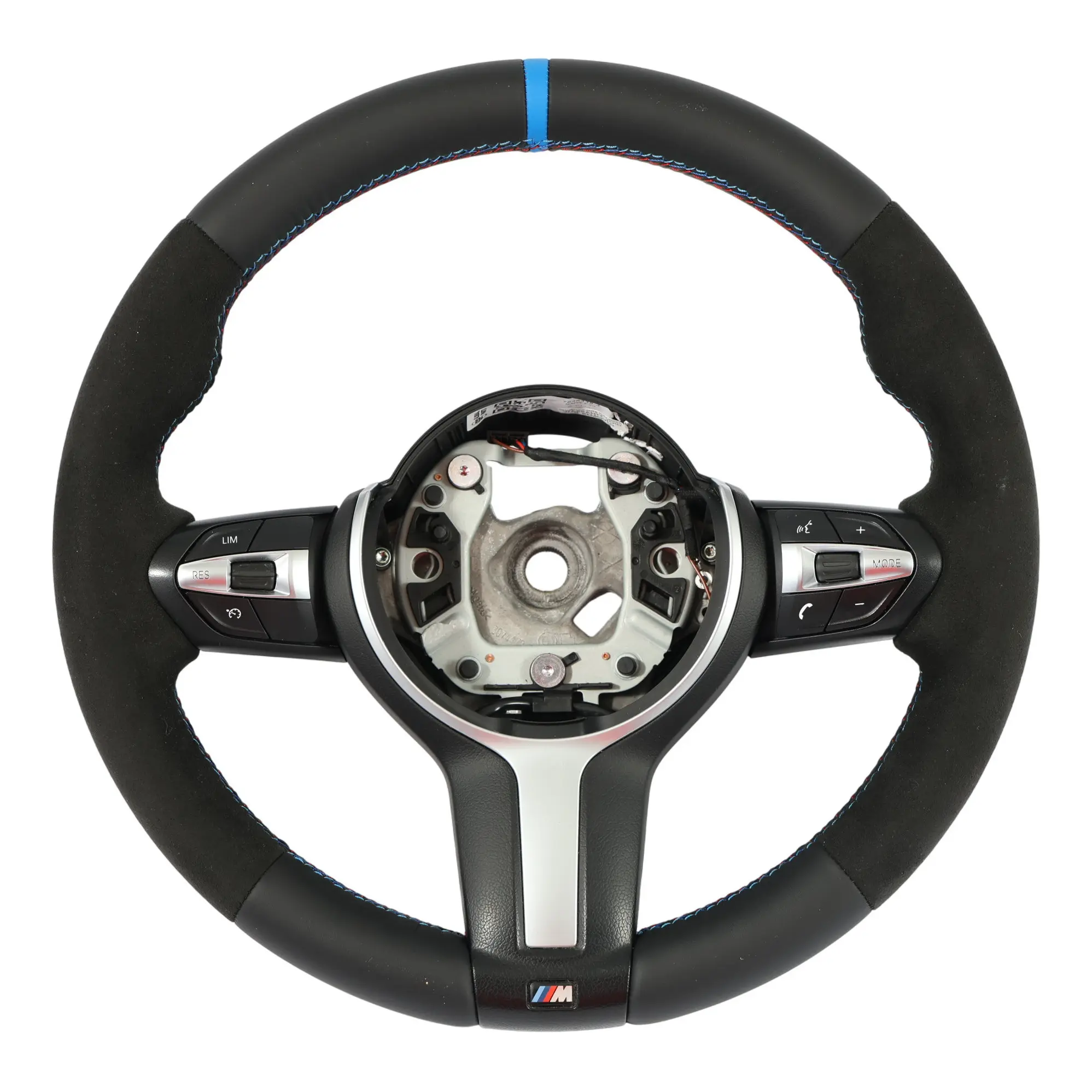 BMW F20 F21 F30 F31 F32 M Sport NEW Black Leather / Alcantara Steering Wheel