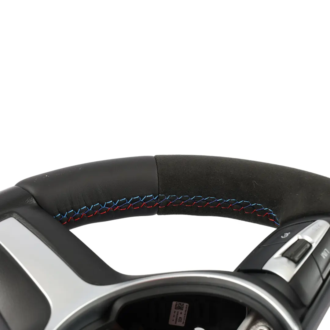 NEU Leder / Alcantara M Sport Lenkrad Sportlenkrad für BMW F20 F21 F30 F31 F32 F33 mit Teilenummer 7848338 BMW F20 F21 F30 F31 F32 F33 NEU Leder / Alcantara M Sport Lenkrad Sportlenkrad - SKU 7848338-4 - Teilenummer 7848338