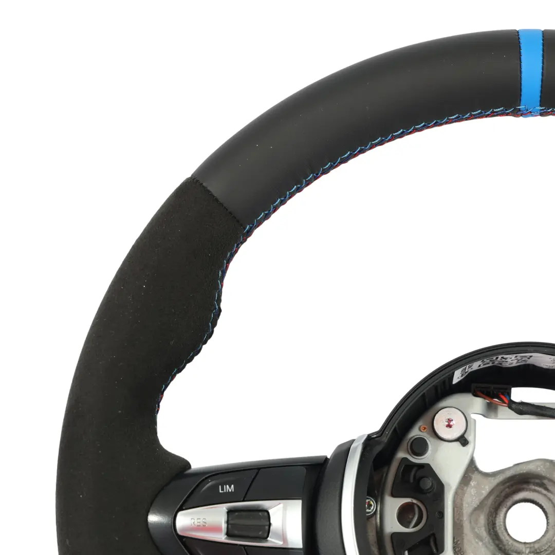 BMW F20 F21 F30 F31 F32 M Sport NUEVO volante De cuero negro / Alcantara - SKU 7848338-4 - Número de pieza 7848338