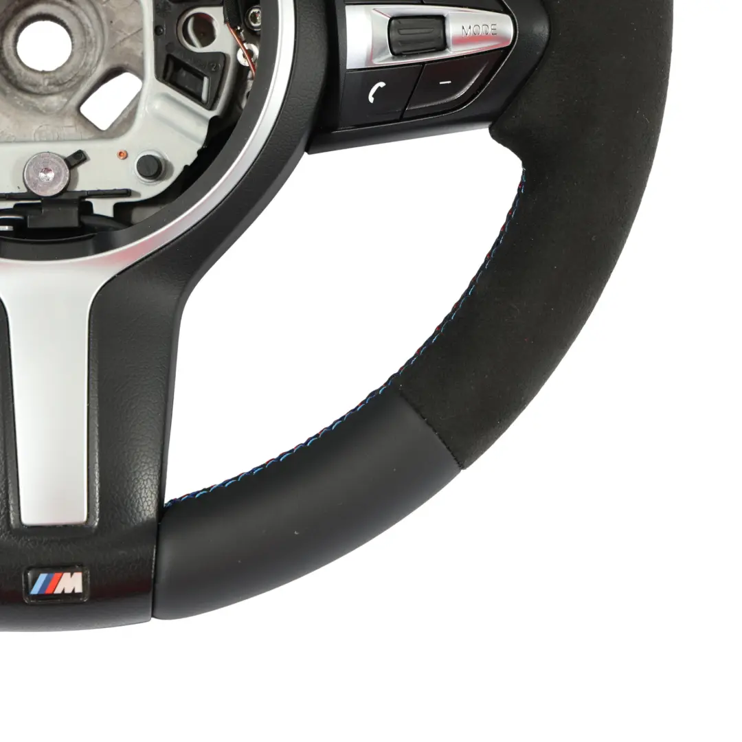 Leather / Alcantara Steering Wheel to BMW F20 F21 F30 F31 F32 M Sport NEW Black with Part number 7848338 BMW F20 F21 F30 F31 F32 M Sport NEW Black Leather / Alcantara Steering Wheel - SKU 7848338-4 - Part number 7848338