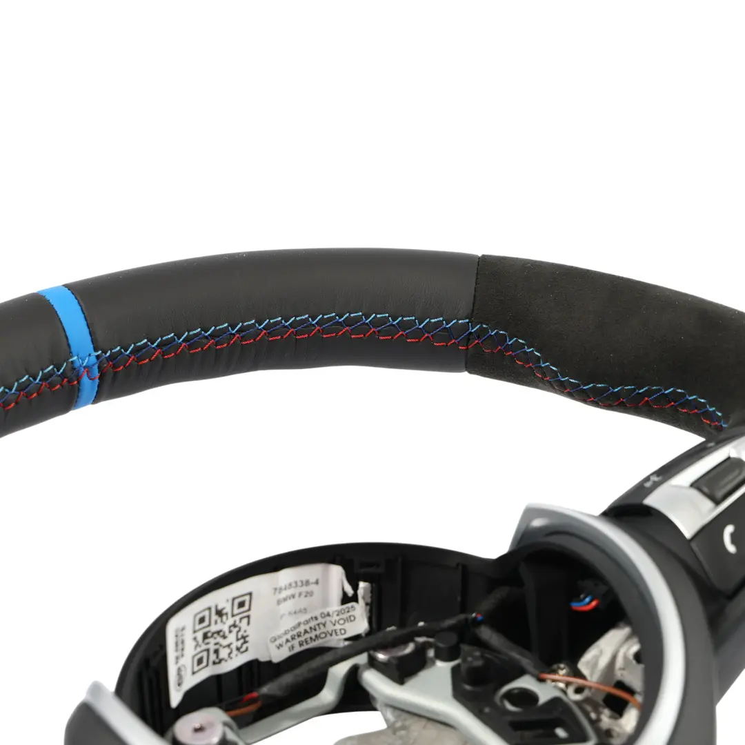 NEU Leder / Alcantara M Sport Lenkrad Sportlenkrad für BMW F20 F21 F30 F31 F32 F33 mit Teilenummer 7848338 BMW F20 F21 F30 F31 F32 F33 NEU Leder / Alcantara M Sport Lenkrad Sportlenkrad - SKU 7848338-4 - Teilenummer 7848338