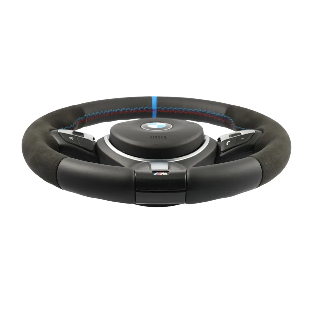 BMW F20 F21 F30 F31 F32 M Sport Volant avec NEUF Noir Cuir / Alcantara - SKU 7848338-4-SET - Numéro de pièce 7848338