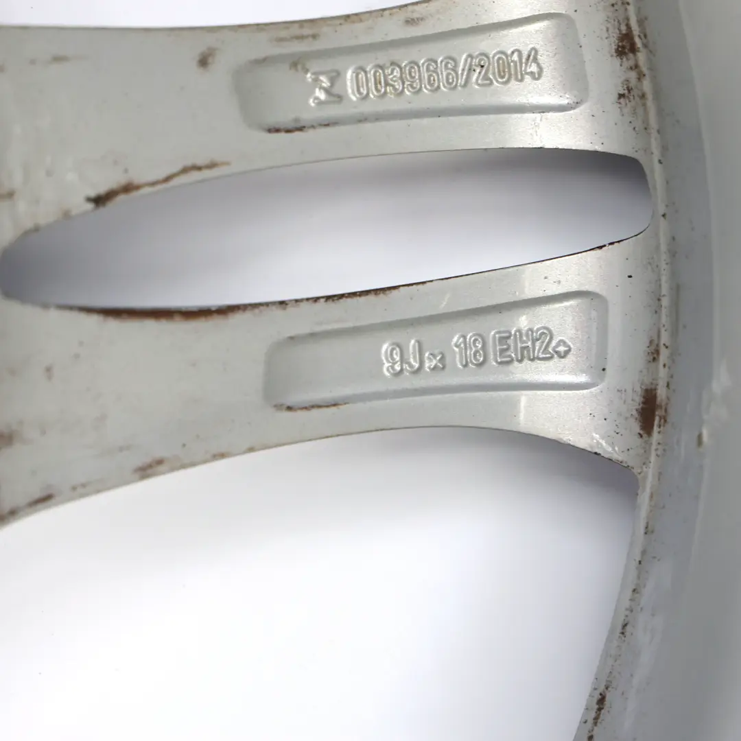 BMW F10 F06 F12 Rear Alloy Wheel Rim 18" 9J ET:44 M Double Spoke 613 - SKU 7848573-1 - Part number 7848573