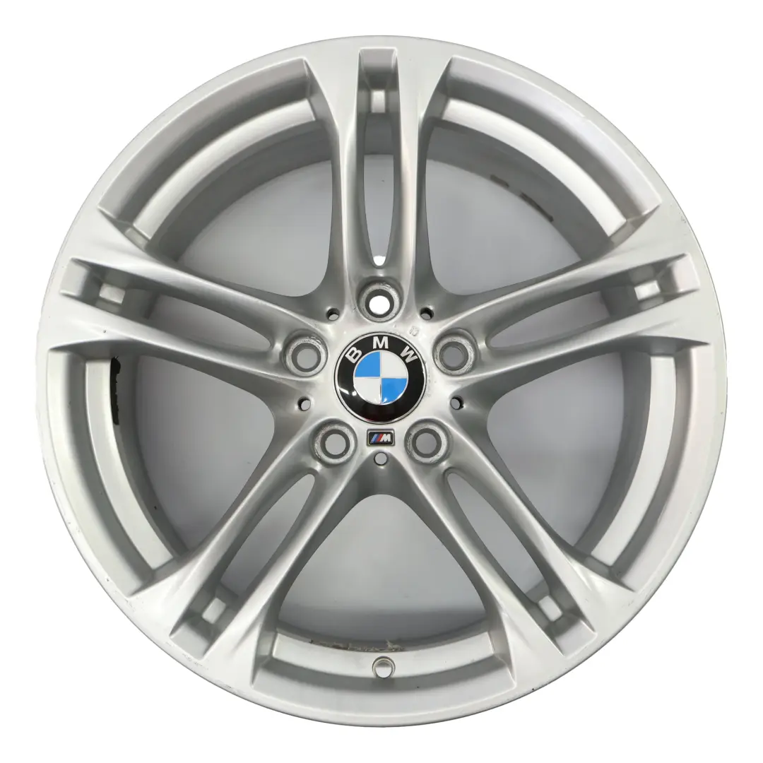 BMW F10 F06 F12 Rear Alloy Wheel Rim 18" 9J ET:44 M Double Spoke 613 - SKU 7848573-3 - Part number 7848573