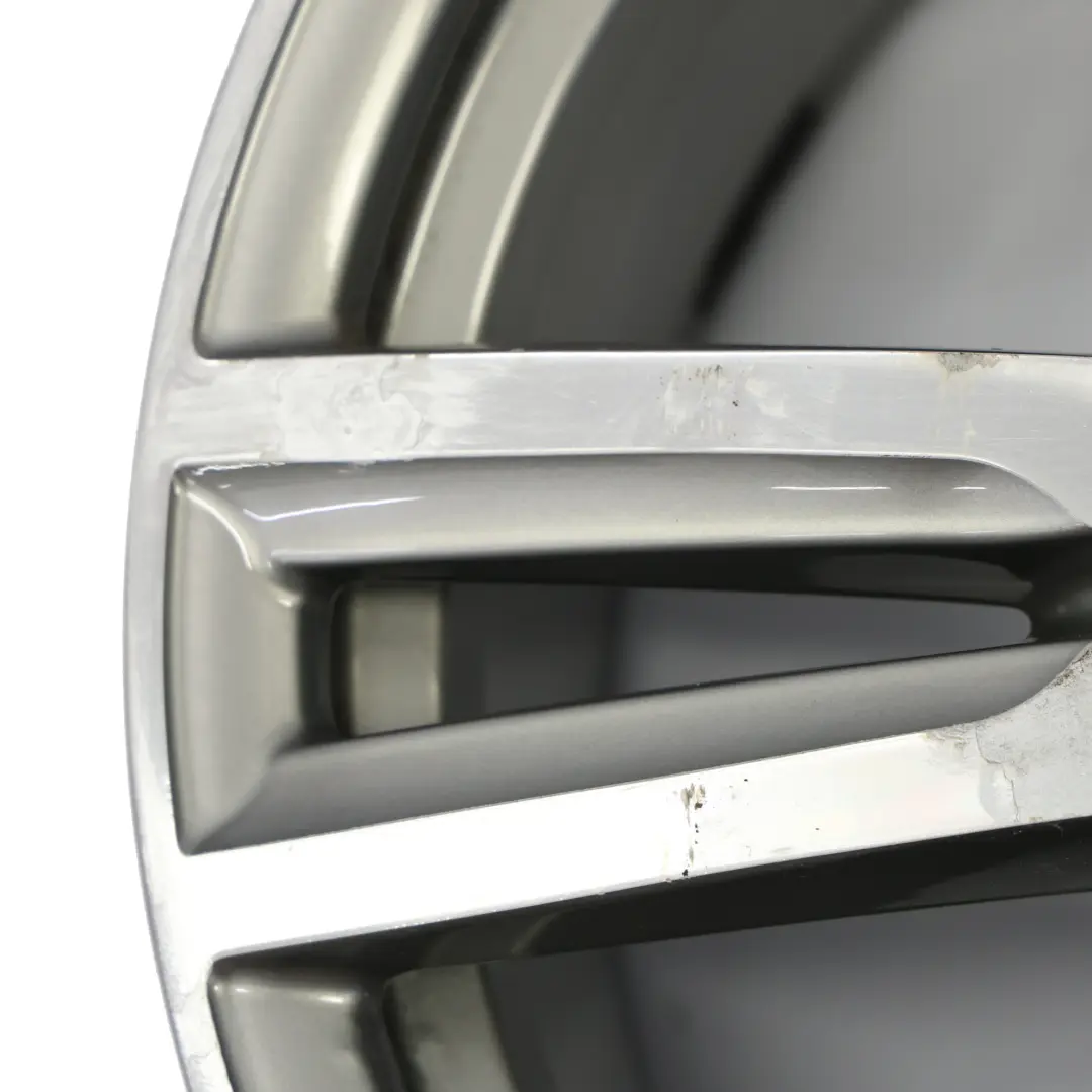 Ferric Grey Alloy Wheel Rim 18" M Double Spoke 486 ET:57 8J to BMW F45 F46 with Part number 7848602 BMW F45 F46 Ferric Grey Alloy Wheel Rim 18" M Double Spoke 486 ET:57 8J - SKU 7848602-3 - Part number 7848602