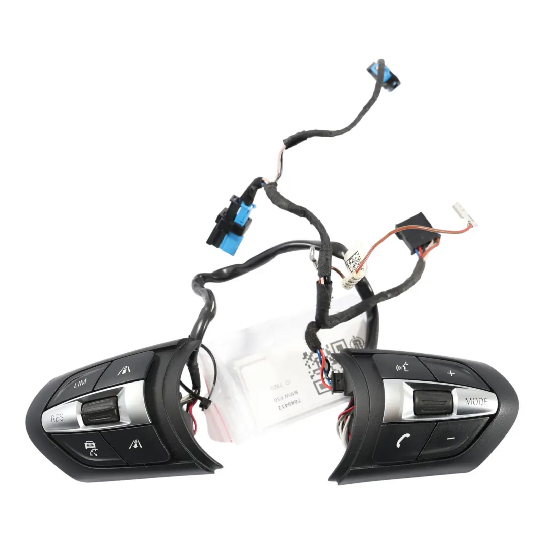 Abdeckung Trim Multifunktionsschalter LIM Sportlenkrad für BMW F20 LCI F30 mit Teilenummer 7849412 BMW F20 LCI F30 Abdeckung Trim Multifunktionsschalter LIM Sportlenkrad - SKU 7849412 - Teilenummer 7849412