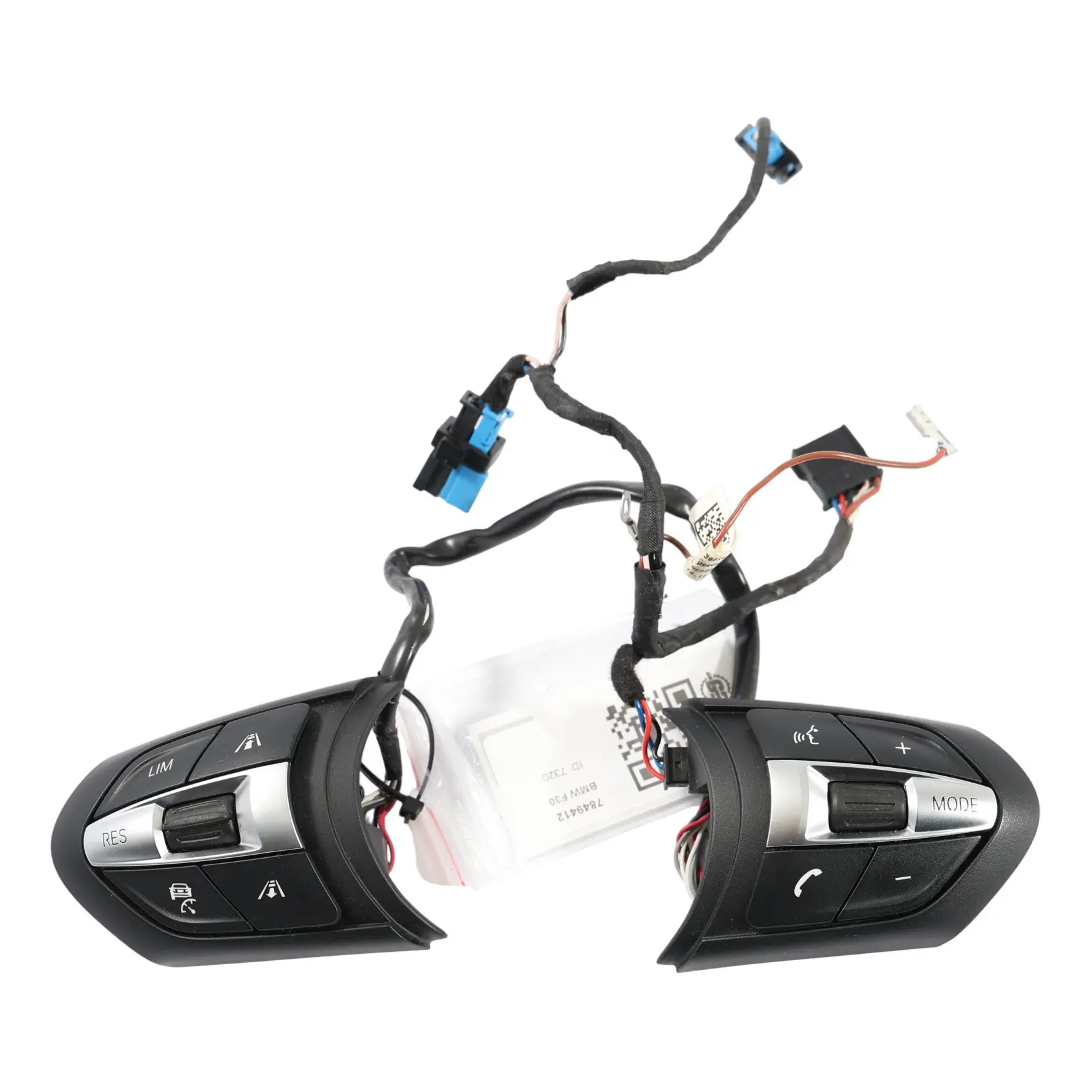 BMW F20 LCI F30 Abdeckung Trim Multifunktionsschalter LIM Sportlenkrad 7849412