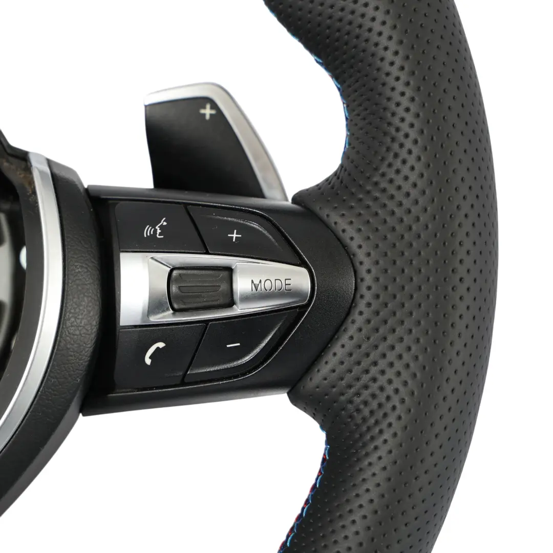 NUOVO Pelle Nera M Sport Cambio al Volante per Volante BMW F07 F10 F11 LCI con numero di parte 7851234 Volante BMW F07 F10 F11 LCI NUOVO Pelle Nera M Sport Cambio al Volante - SKU 7851234-3 - Numero di parte 7851234