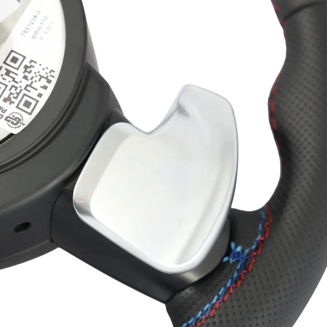 NUEVO Cuero Negro M Sport Palanca de Cambio para Volante BMW F07 F10 F11 LCI con número de pieza 7851234 Volante BMW F07 F10 F11 LCI NUEVO Cuero Negro M Sport Palanca de Cambio - SKU 7851234-3 - Número de pieza 7851234
