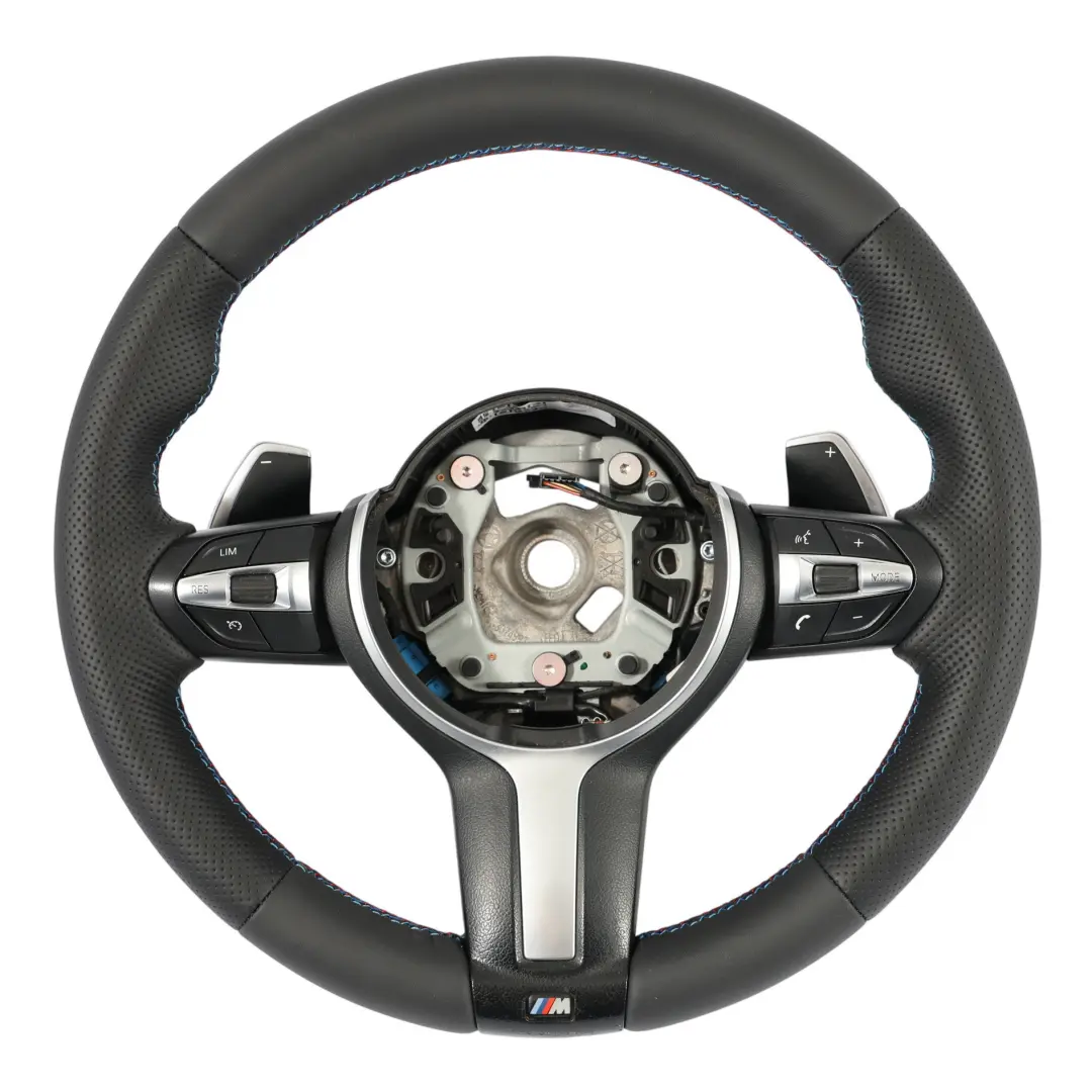 Volant BMW F07 F10 F11 LCI NOUVEAU Cuir Noir M Sport Palettes Changement Vitesse pour à propos du numéro de pièce 7851234 Volant BMW F07 F10 F11 LCI NOUVEAU Cuir Noir M Sport Palettes Changement Vitesse - SKU 7851234-3 - Numéro de pièce 7851234