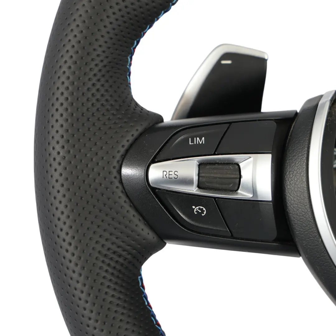 Steering Wheel BMW F07 F10 F11 LCI NEW Black Leather M Sport Paddle Shift to with Part number 7851234 Steering Wheel BMW F07 F10 F11 LCI NEW Black Leather M Sport Paddle Shift - SKU 7851234-3 - Part number 7851234