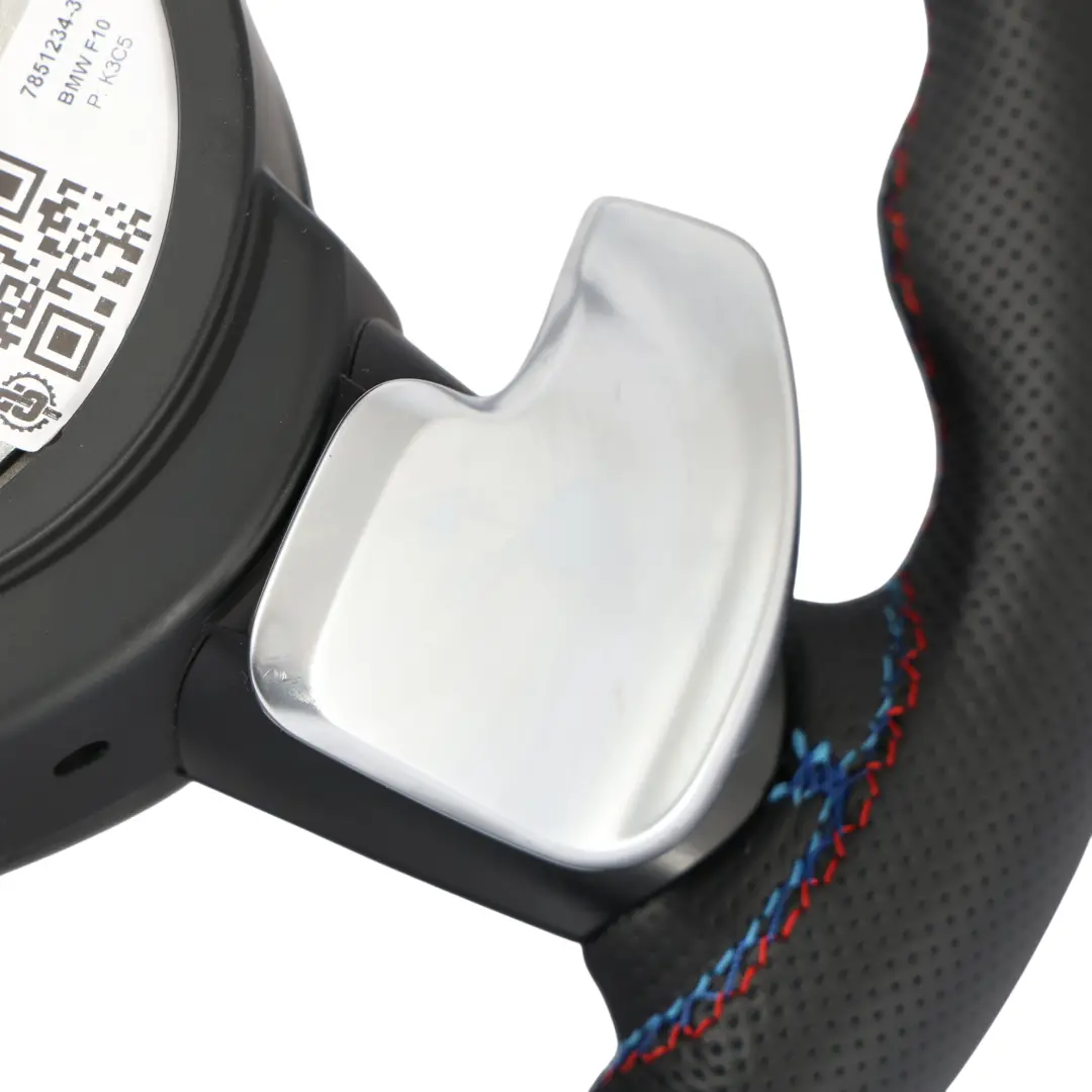 NUEVO Cuero Negro M Sport Palanca de Cambio para Volante BMW F07 F10 F11 LCI con número de pieza 7851234 Volante BMW F07 F10 F11 LCI NUEVO Cuero Negro M Sport Palanca de Cambio - SKU 7851234-3 - Número de pieza 7851234