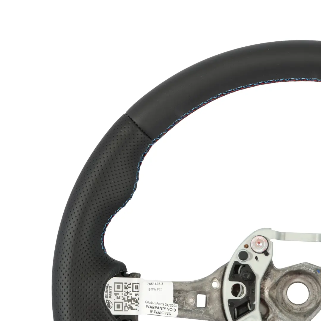 Leather M Sport Steering Wheel to BMW X3 F25 X4 F26 X5 F15 X6 F16 NEW Black with Part number 7851498 BMW X3 F25 X4 F26 X5 F15 X6 F16 NEW Black Leather M Sport Steering Wheel - SKU 7851498-3 - Part number 7851498