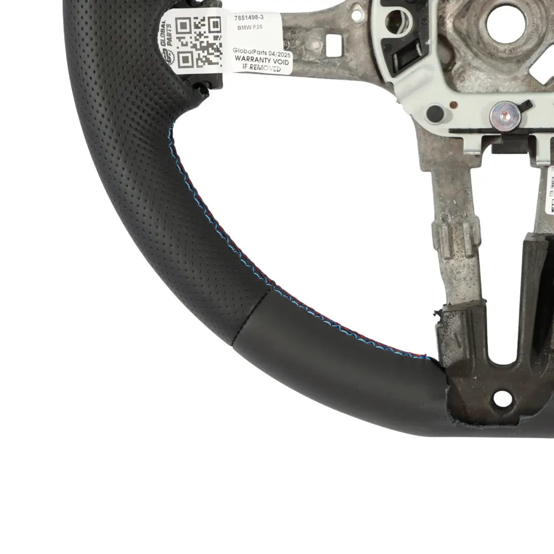 NUEVO Volante M Sport De Cuero Negro para BMW X3 F25 X4 F26 X5 F15 X6 F16 con número de pieza 7851498 BMW X3 F25 X4 F26 X5 F15 X6 F16 NUEVO Volante M Sport De Cuero Negro - SKU 7851498-3 - Número de pieza 7851498