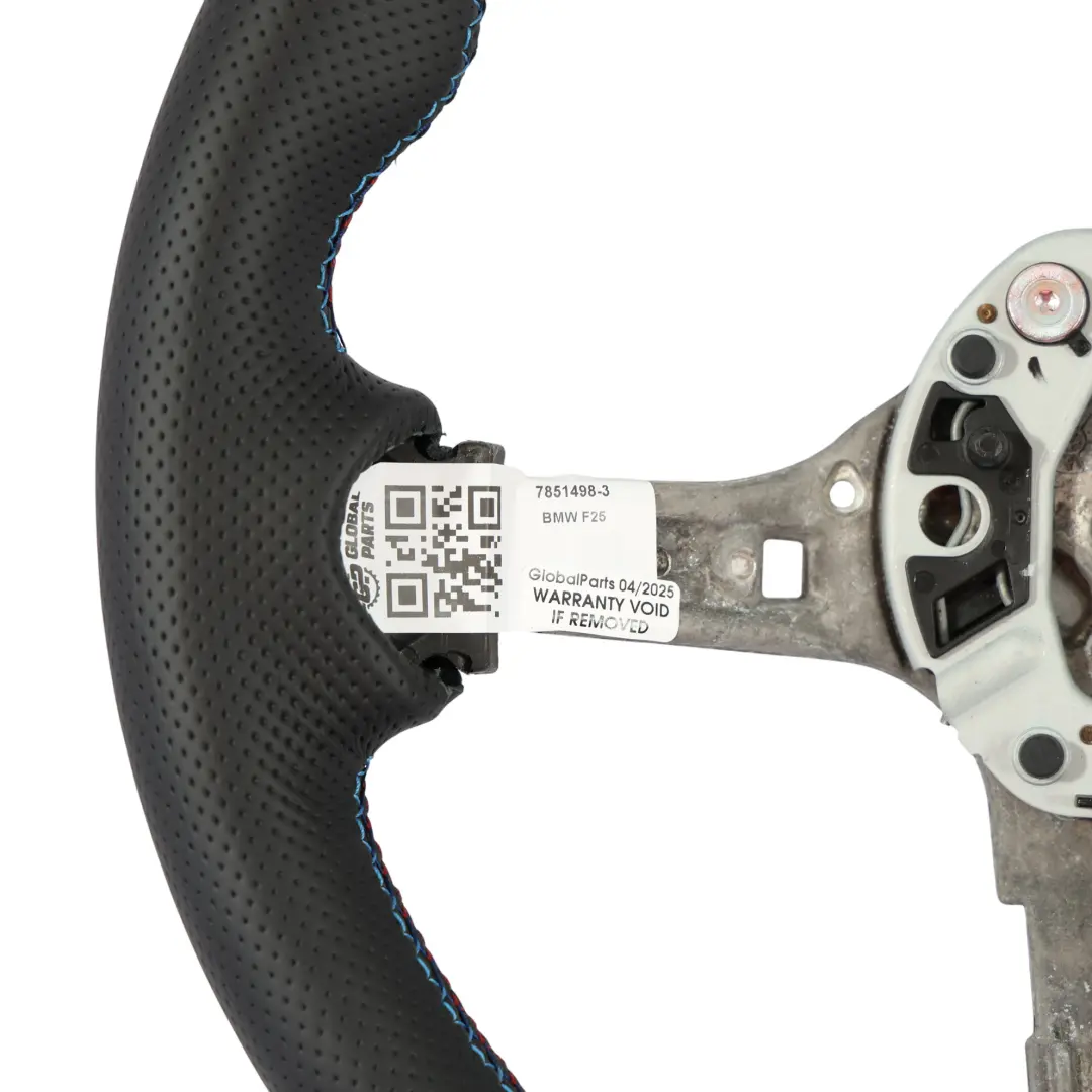 Leather M Sport Steering Wheel to BMW X3 F25 X4 F26 X5 F15 X6 F16 NEW Black with Part number 7851498 BMW X3 F25 X4 F26 X5 F15 X6 F16 NEW Black Leather M Sport Steering Wheel - SKU 7851498-3 - Part number 7851498