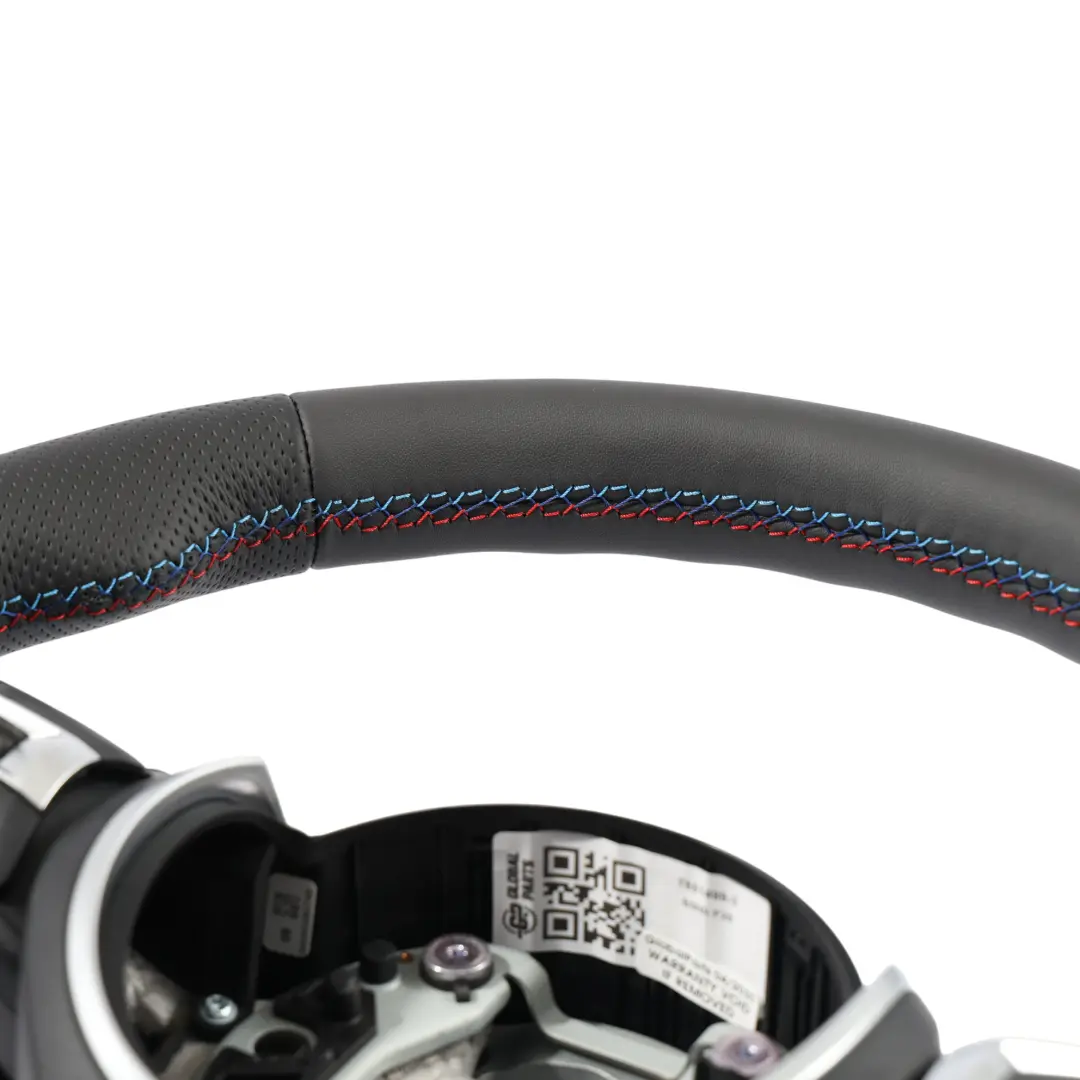 BMW X3 F25 X4 F26 X5 F15 Volante Riscaldato NUOVO NERO Pelle M Sport Pagaie - SKU 7851499-3 - Numero di parte 7851499