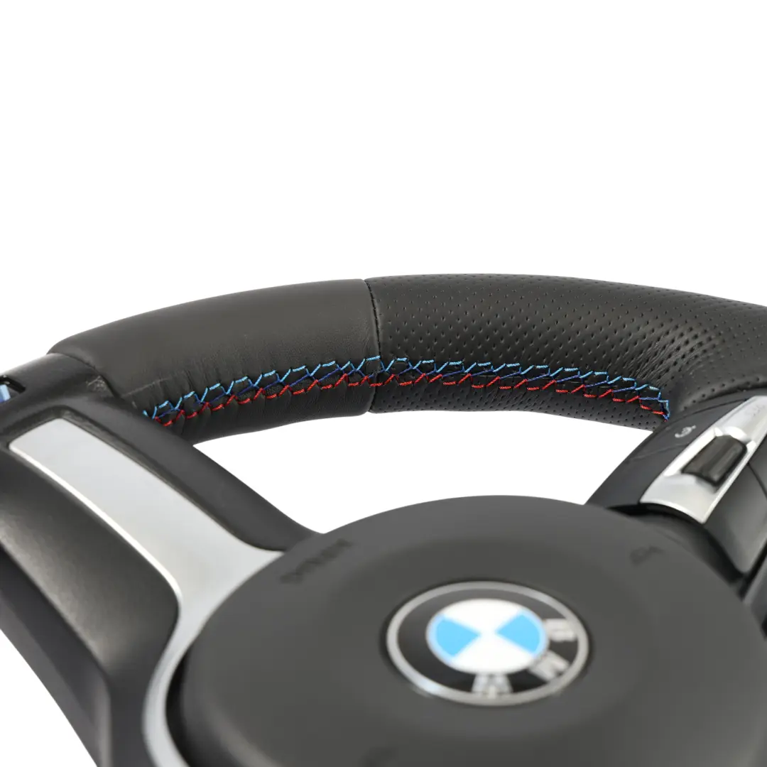 Kierownica NOWA Czarna Skóra Grzana M Sport do BMW X3 F25 X4 F26 X5 F15 o numerze 7851499-3 BMW X3 F25 X4 F26 X5 F15 Kierownica NOWA Czarna Skóra Grzana M Sport - SKU 7851499-3-SET - Numer Części 7851499-3