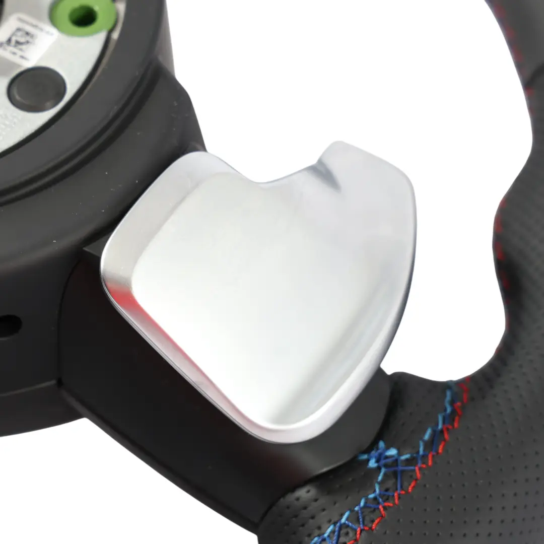 Calentado NUEVO Cuero Negro M Sport Palas para Volante BMW X3 F25 X4 F26 X5 F15 con número de pieza 7851499-3 Volante BMW X3 F25 X4 F26 X5 F15 Calentado NUEVO Cuero Negro M Sport Palas - SKU 7851499-3-SET - Número de pieza 7851499-3