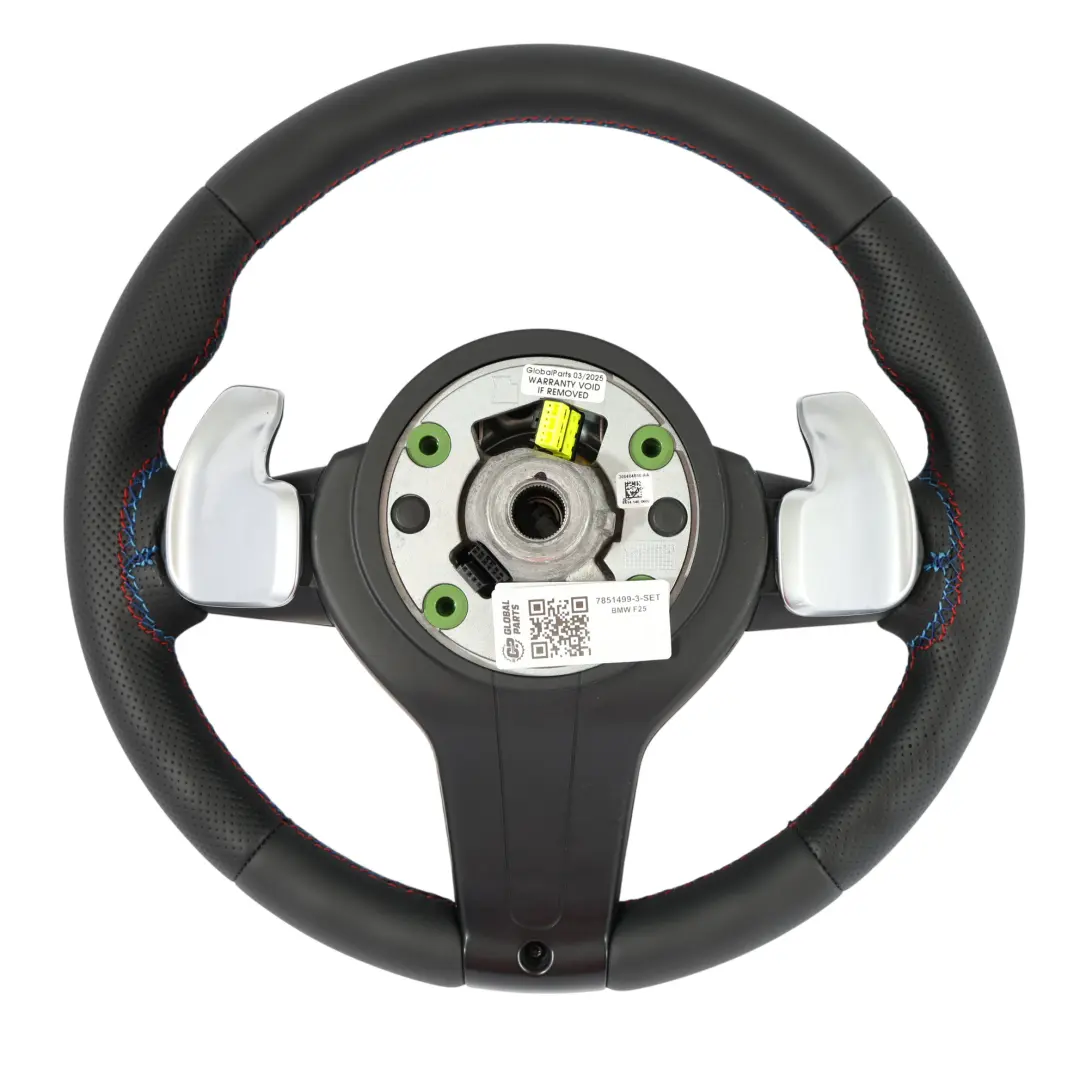  Lenkrad BMW X3 F25 X4 F26 X5 F15 Beheizt NEU Schwarz Leder M Sport Paddles - SKU 7851499-3-SET - Teilenummer 7851499-3