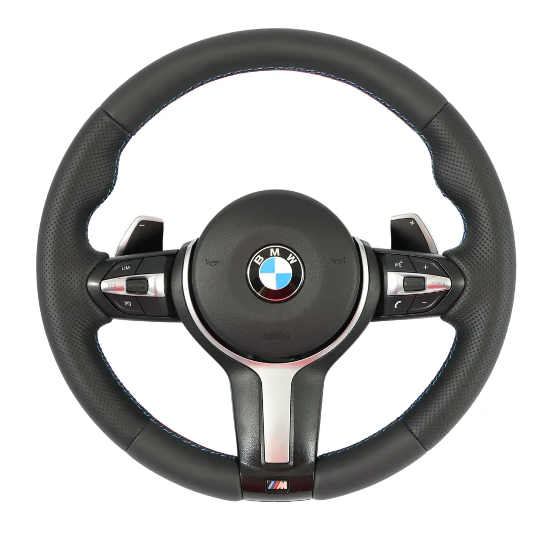  Lenkrad BMW X3 F25 X4 F26 X5 F15 Beheizt NEU Schwarz Leder M Sport Paddles - SKU 7851499-3-SET - Teilenummer 7851499-3