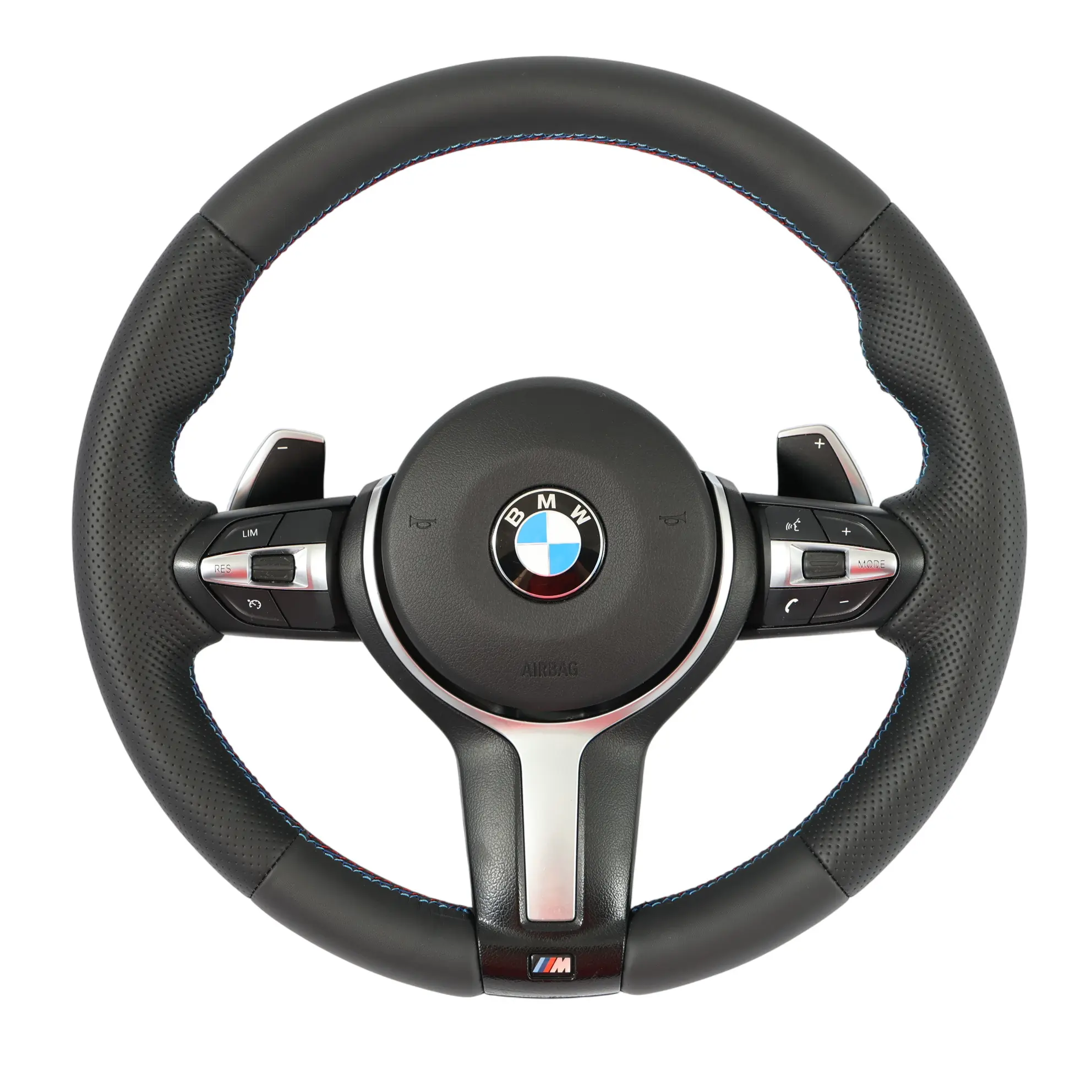 Volant Chauffant BMW X3 F25 X4 F26 X5 F15 NEUF Cuir Noir Avec Palettes M Sport