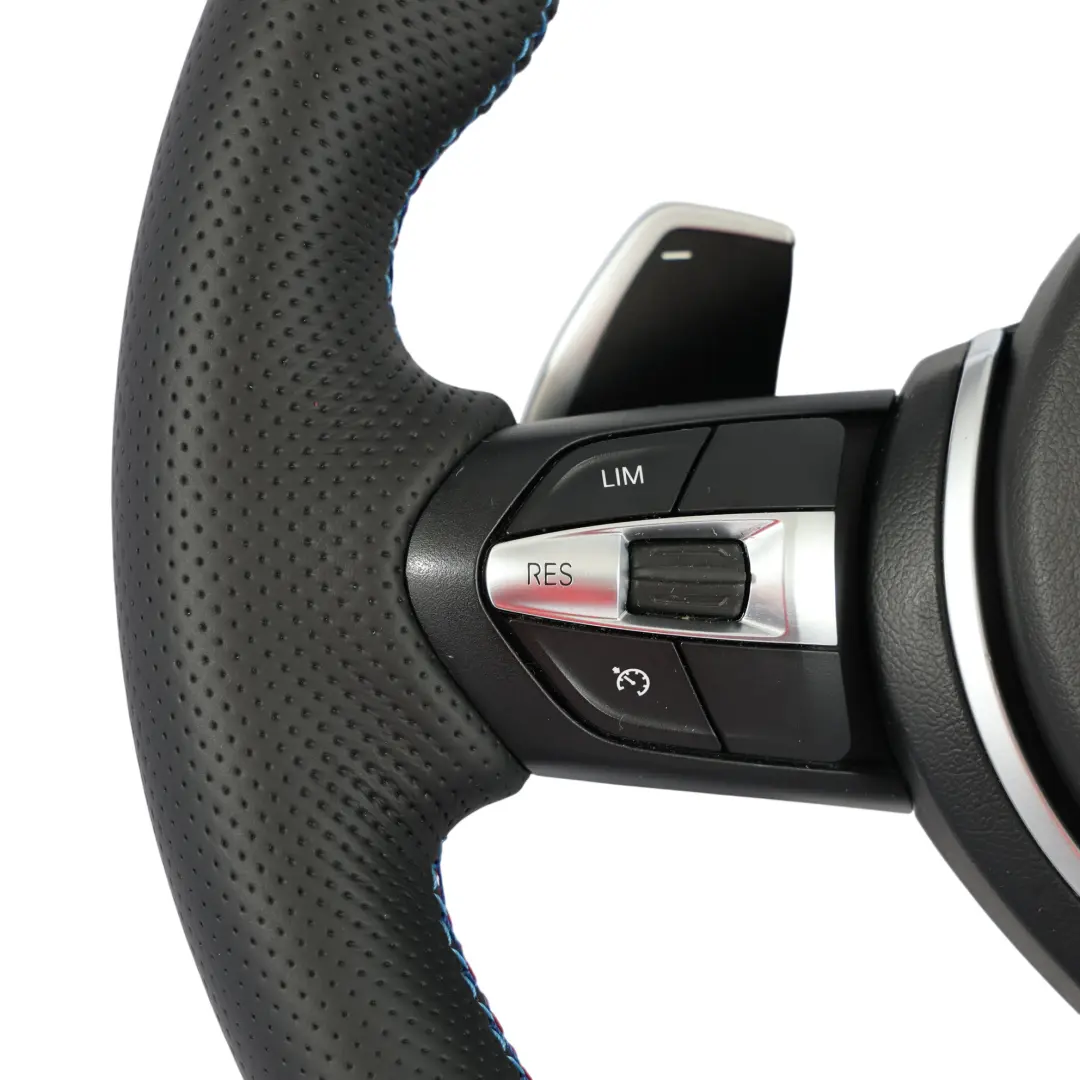  Volant Chauffant BMW X3 F25 X4 F26 X5 F15 NEUF Cuir Noir Avec Palettes M Sport - SKU 7851499-3-SET - Numéro de pièce 7851499-3