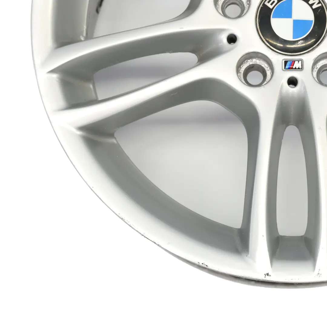 BMW E81 E87 Silver Front Alloy Wheel Rim 18" M Double Spoke 261 7,5J - SKU 7891050-1 - Part number 7891050