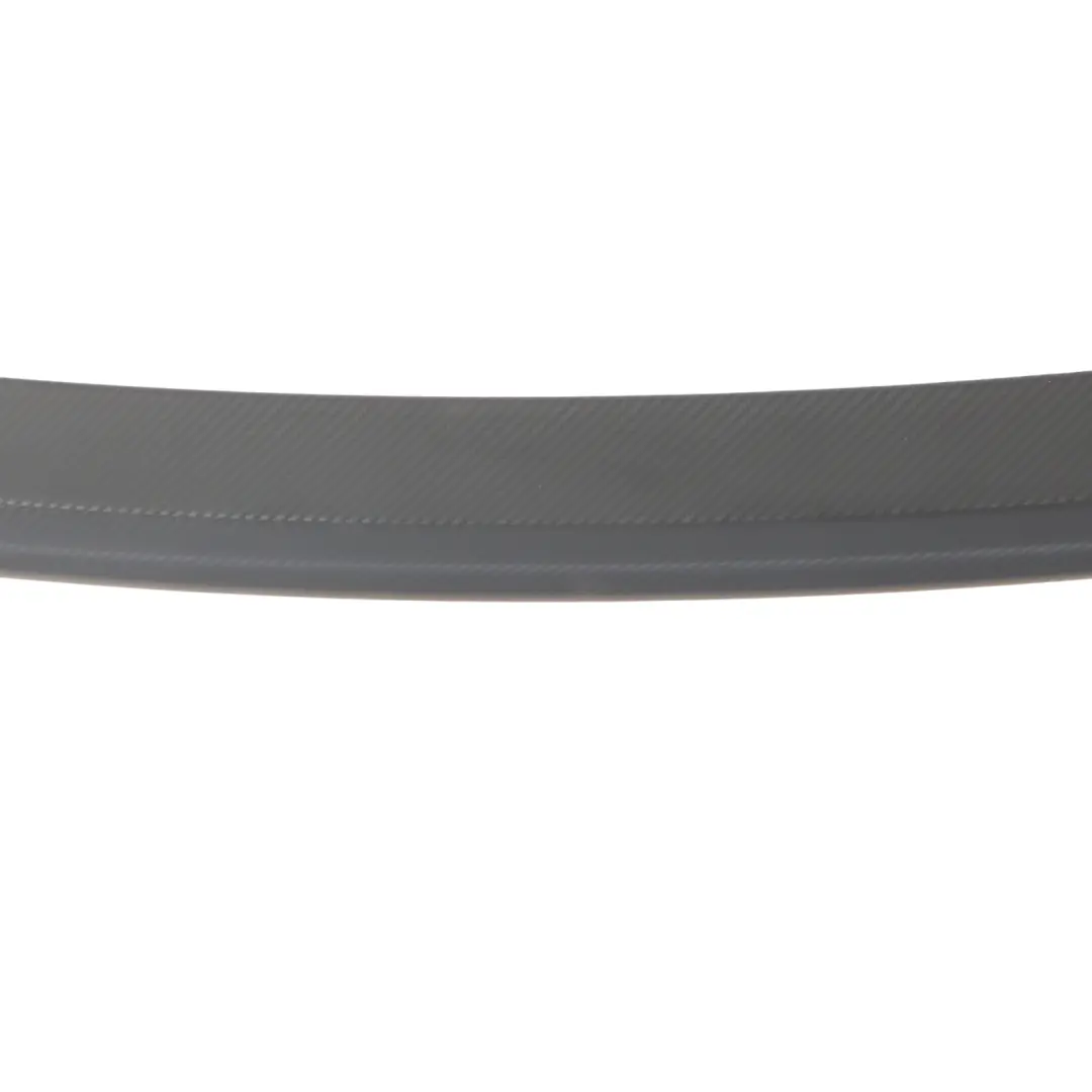 BMW E60 Spoiler Boot Trunk Lid Tailgate M Sport Rear Trim Carbon Look Foil - SKU 7897678-2 - Part number 7897678
