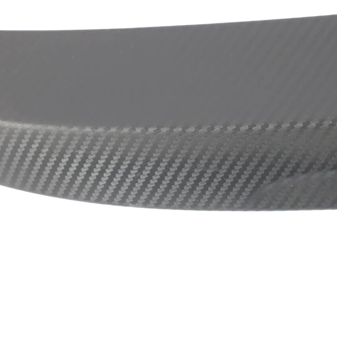 BMW E60 Spoiler Boot Trunk Lid Tailgate M Sport Rear Trim Carbon Look Foil - SKU 7897678-2 - Part number 7897678