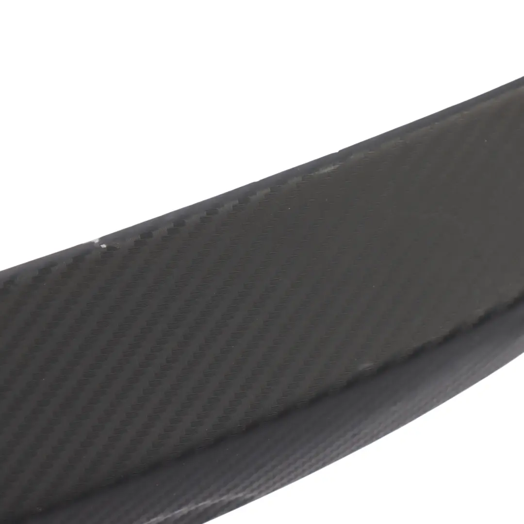 Spoiler Boot Trunk Lid Tailgate M Sport Rear Trim Carbon Look Foil to BMW E60 with Part number 7897678 BMW E60 Spoiler Boot Trunk Lid Tailgate M Sport Rear Trim Carbon Look Foil - SKU 7897678-2 - Part number 7897678