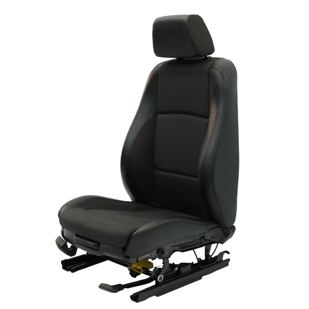  Asiento Deportivo Delantero BMW E81 E82 Derecho Tela Imitación Cuero Negro - SKU 7903452-2 - Número de pieza 7903452